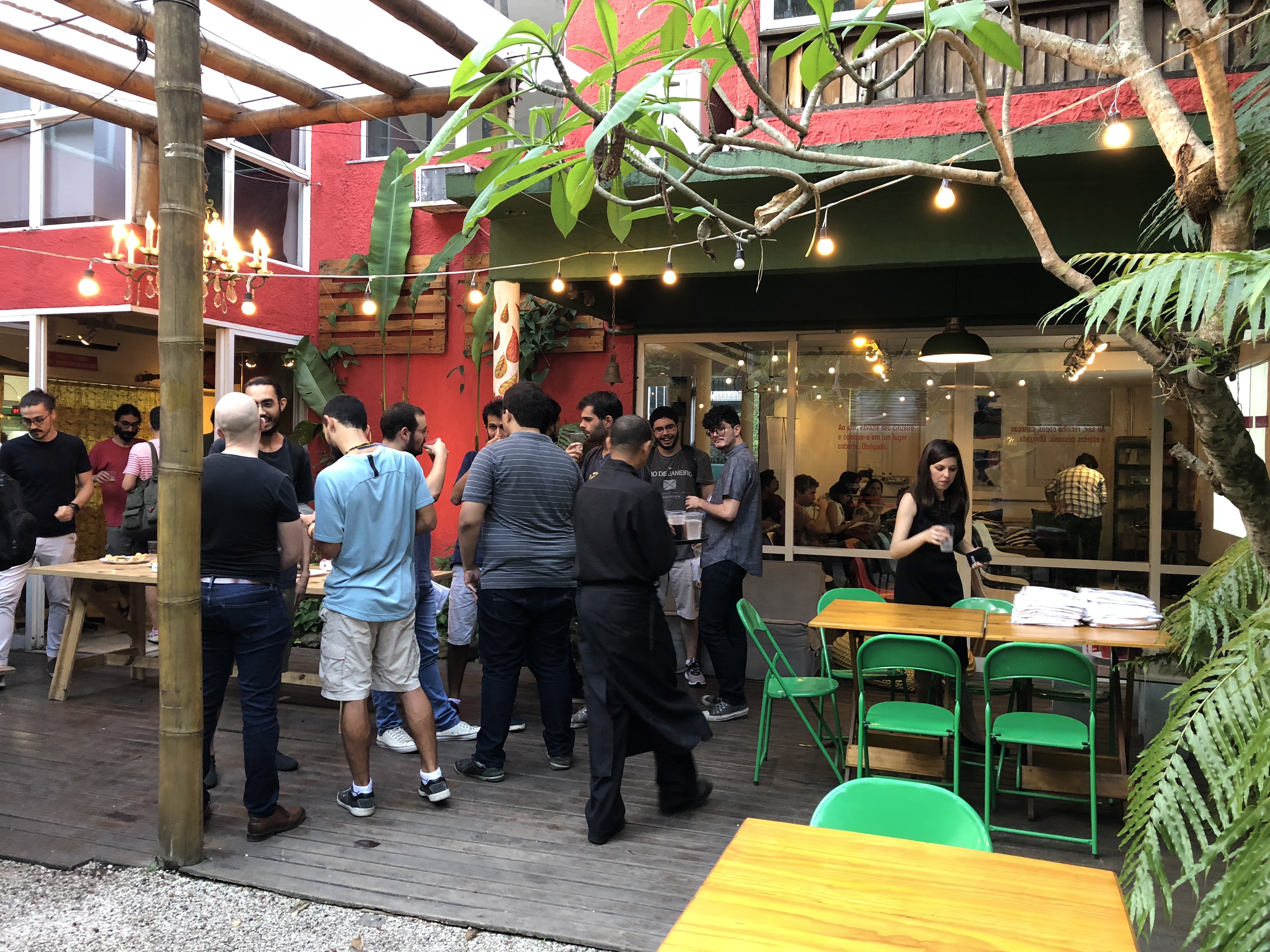 Coffee break. Rio de Janeiro, 2018.